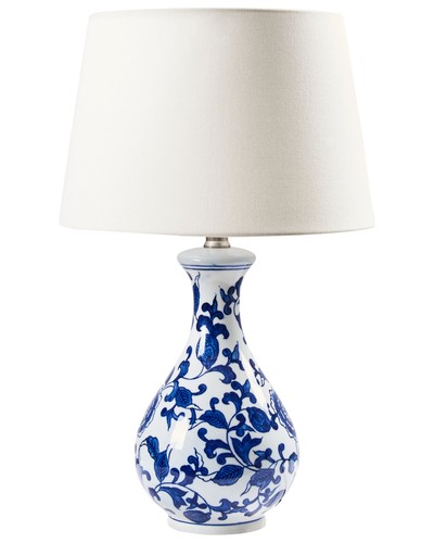 Tischlampe porzellan vasenfuß - tischlampe,