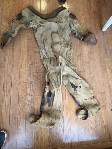 Vintage diving dry suit canvas - vintage,