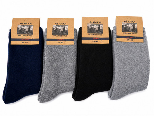 Paar alpaka thermo socken - paar,