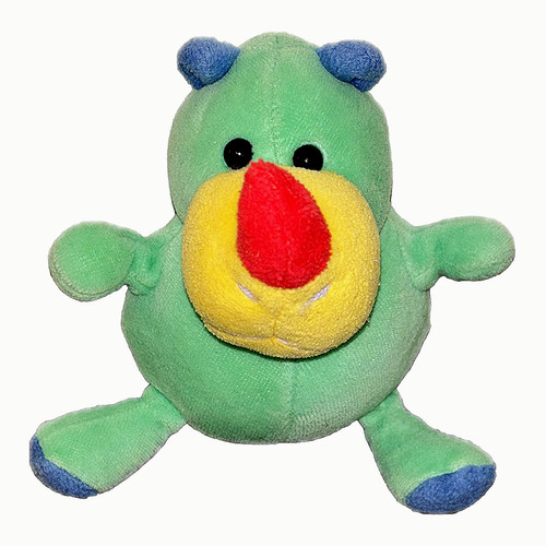 Vintage stofftier nasy nashorn - vintage,