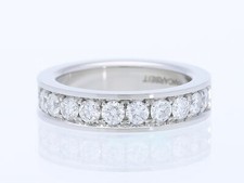 Halb Memory Brillanten Ring