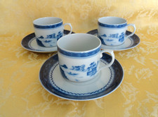 Set of 3 Mottahedeh Blue
