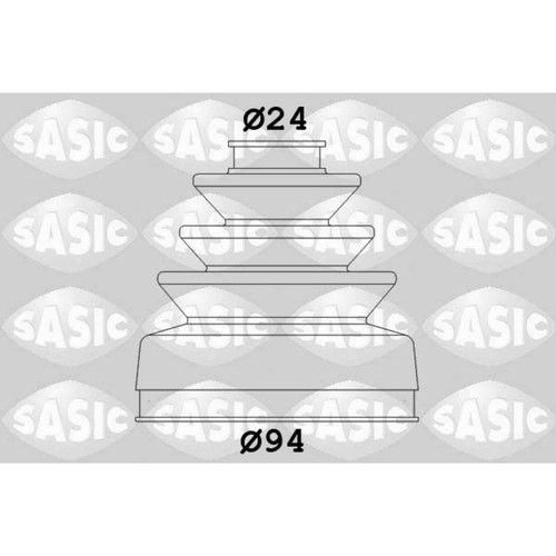 Sasic achsmanschette satz - sasic,
