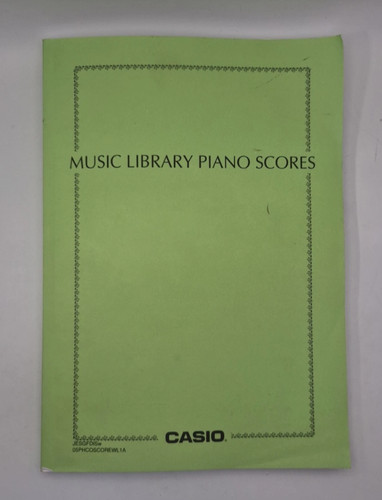 Casio music library - music, piano