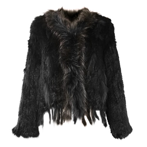 Damen echtfell felljacke - echtfell,