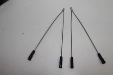 2 Stück  Schutzblech Streben Niro  Standard   silber   350 mm Länge