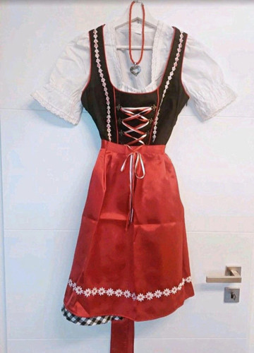 Damen dirndl inkl - dirndl, kette