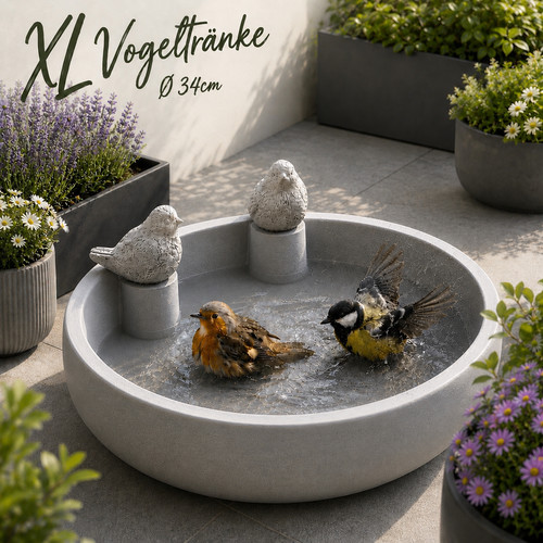 Vogeltränke vogelbad - xl,