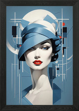 Portrait Art Deco Bauhaus