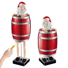 KBIBCK Zigarettenspender Lustig, Weihnachtsmann Zigarettenspender für 10