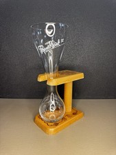 KWAK Bierglas mit Holzständer