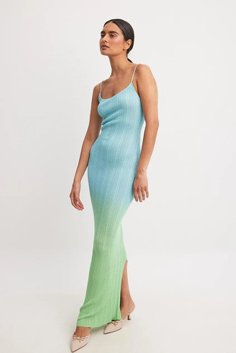 Maxikleid strickkleid - na-kd,
