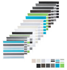 Duo Rollo Doppelrollo Klemmfix ohne Bohren Rollo Fenster Tür Seitenzugrollo #941