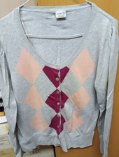 Esprit Damen Strickjacke grau