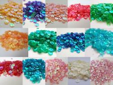 8 mm Pailletten matt HOLO irisierend rund gewölbt ca.15 g Styropor basteln nähen