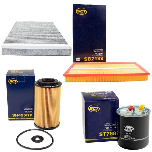Filter set sct kraftstoff - filter, kraftstoff-