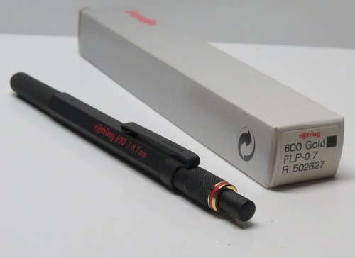 Rotring 600 schwarz gold - rotring, schwarz/gold