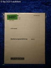 Sony Bedienungsanleitung CPD