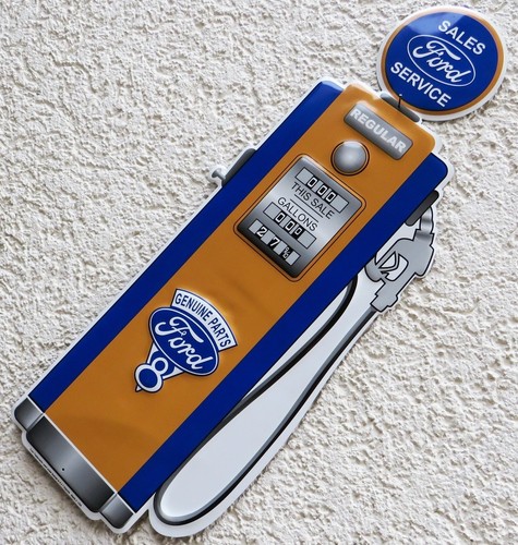 Ford gas pump großes - ford, =