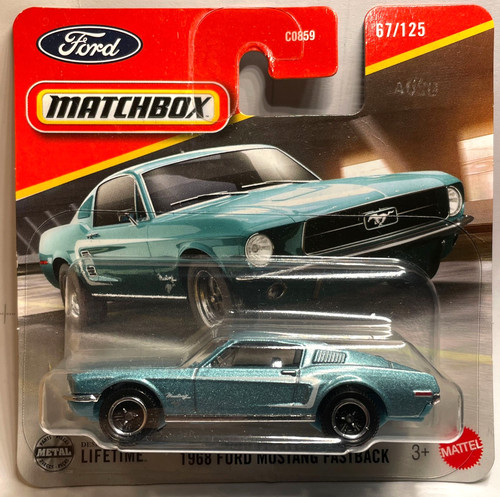 Matchbox 1968 ford mustang - matchbox,