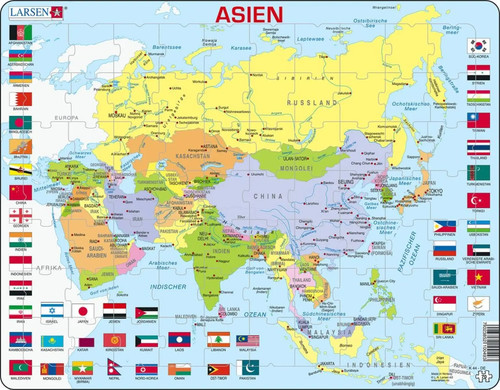 Puzzle asien - puzzle,