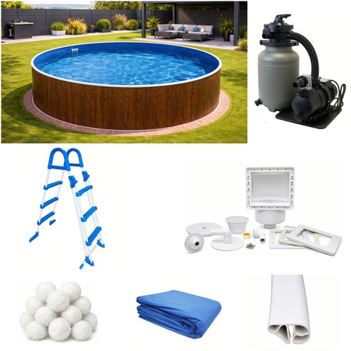 Stahlwandpool pool set - stahlwandpool,