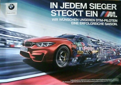 Bmw poster jedem sieger - bmw, in