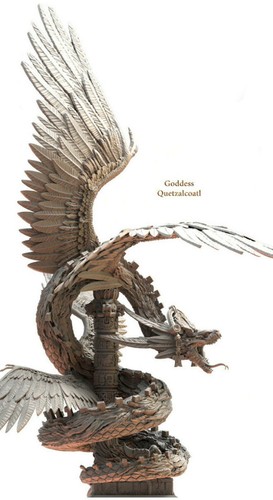 Alter saurier quetzalcoatl - alter,