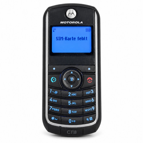 Motorola c118 handy schwarz - motorola,