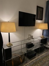 Art Deco Paar Tischlampen