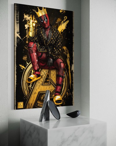 Deadpool leinwand bild - leinwand,