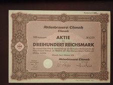 Aktie der Aktienbrauerei