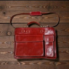 Vintage Leder-Aktentasche