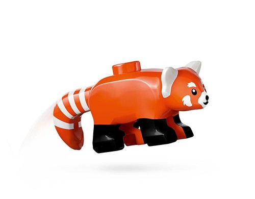 Lego dschungel roter panda - -,