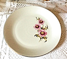 Runder Kuchenteller, Kuchenplatte weiss/Blumen Kahla, 31 cm Form rund-Porzellan