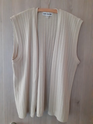 Damen weste 46 beige - damen, 44/46