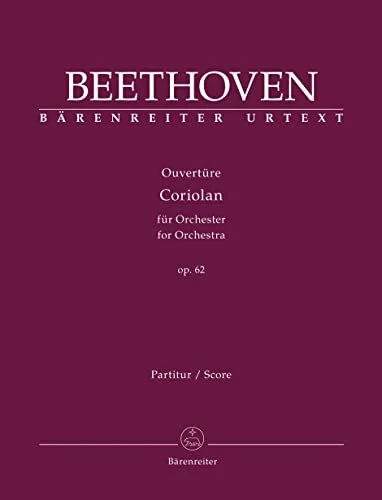 Ouvertüre coriolan für - ouvertüre, "coriolan"