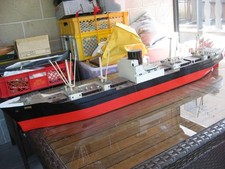 Frachter hanau holzmodell - frachter,
