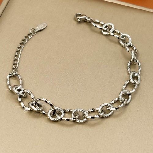 Edelstahl armband damen - armband, silber