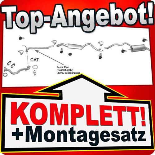 Auspuff für 5 - auspuff, vw