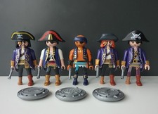Playmobil Piraten Figuren + Ersatzteile Silber Münzen aus 5134 Schatzinsel 