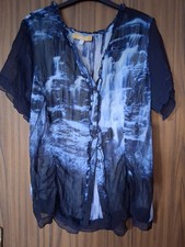 Crash Bluse von BIBA Gr. 42