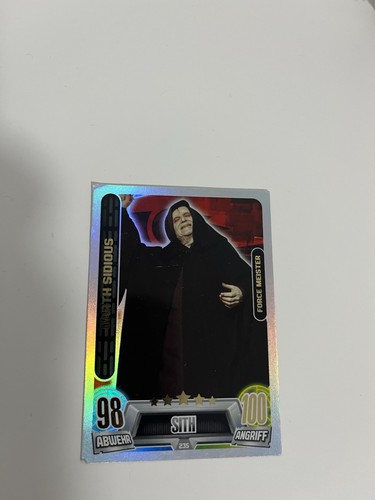 Topps force attax star - attax, wars