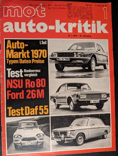Mot 1970 nsu ford - 1/1970,
