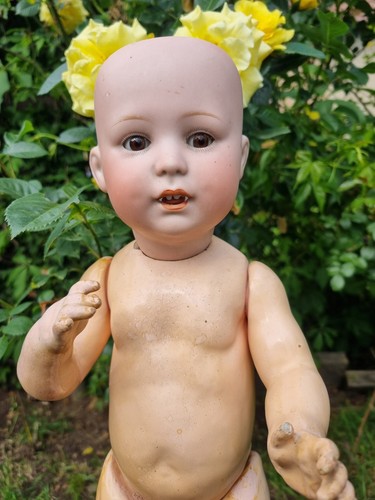 Alte antike puppe - antike,