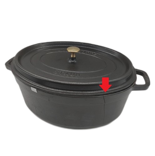 Staub gusseisen bräter - staub,