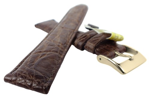 Echt kroko uhrenarmband - echt, |