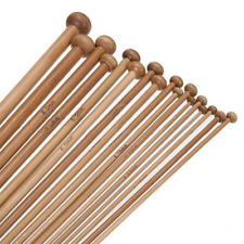 Stricknadel Holz +Jackenstricknadel +Länge 25cm+ Stärken 2,0mm-10mm wählbar