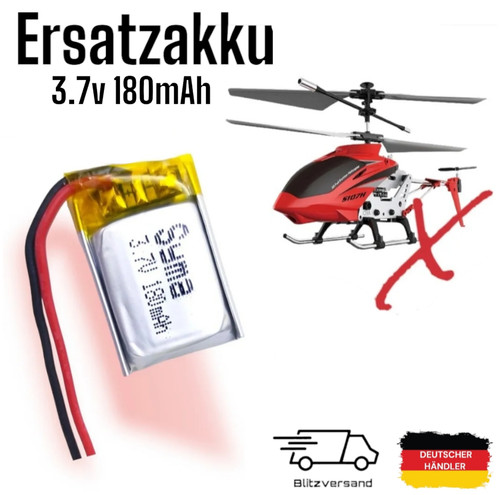 180 mah ersatzakku für - 3,7,
