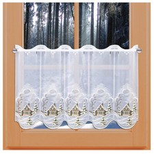 Scheibengardine Heimatliche